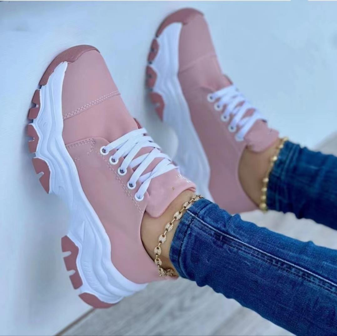 Women's Orthopedic Sport Sneakers with Chunky Sole
