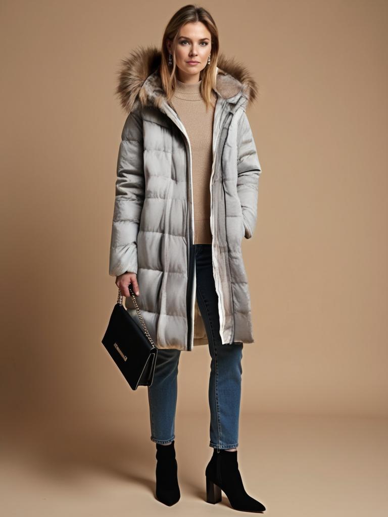Felicidad | Ultralight winter trench coat