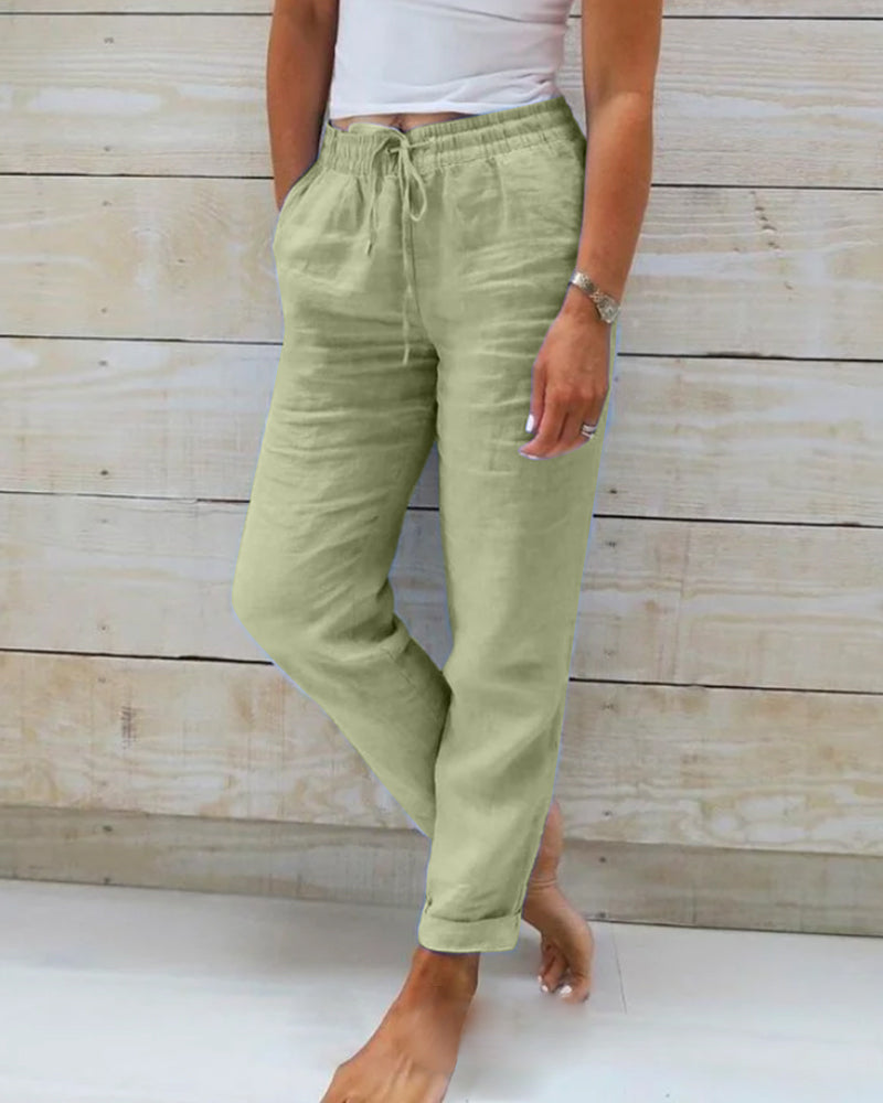 Claza – Relaxed Drawstring Trousers