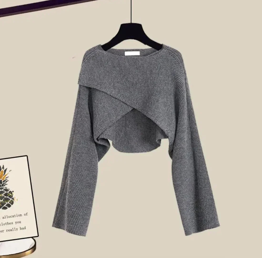 Tina - Comfortable three-piece long-sleeved set