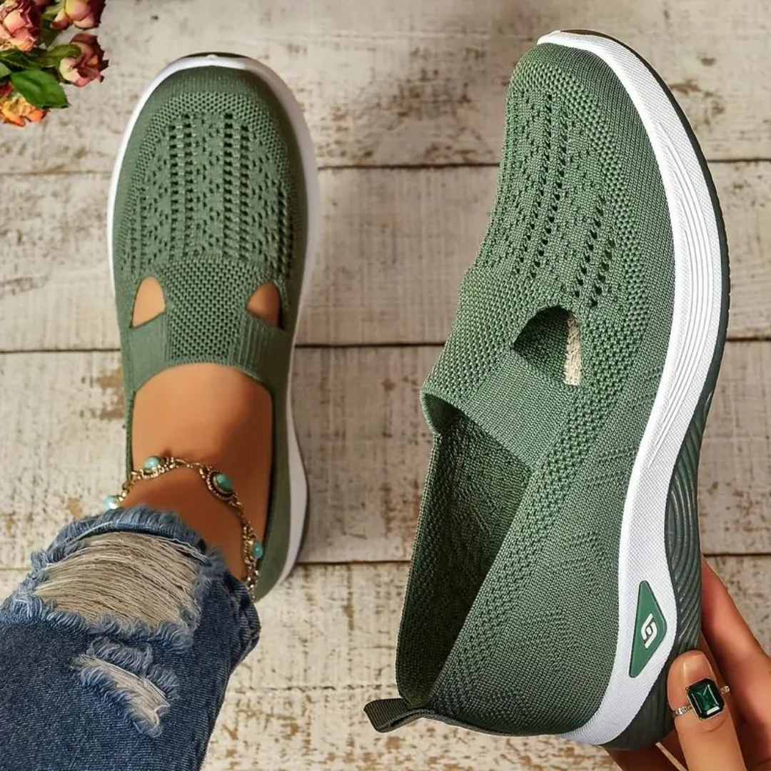 Women's Orthopedic Slip-On Shoes with Arch Support Sole