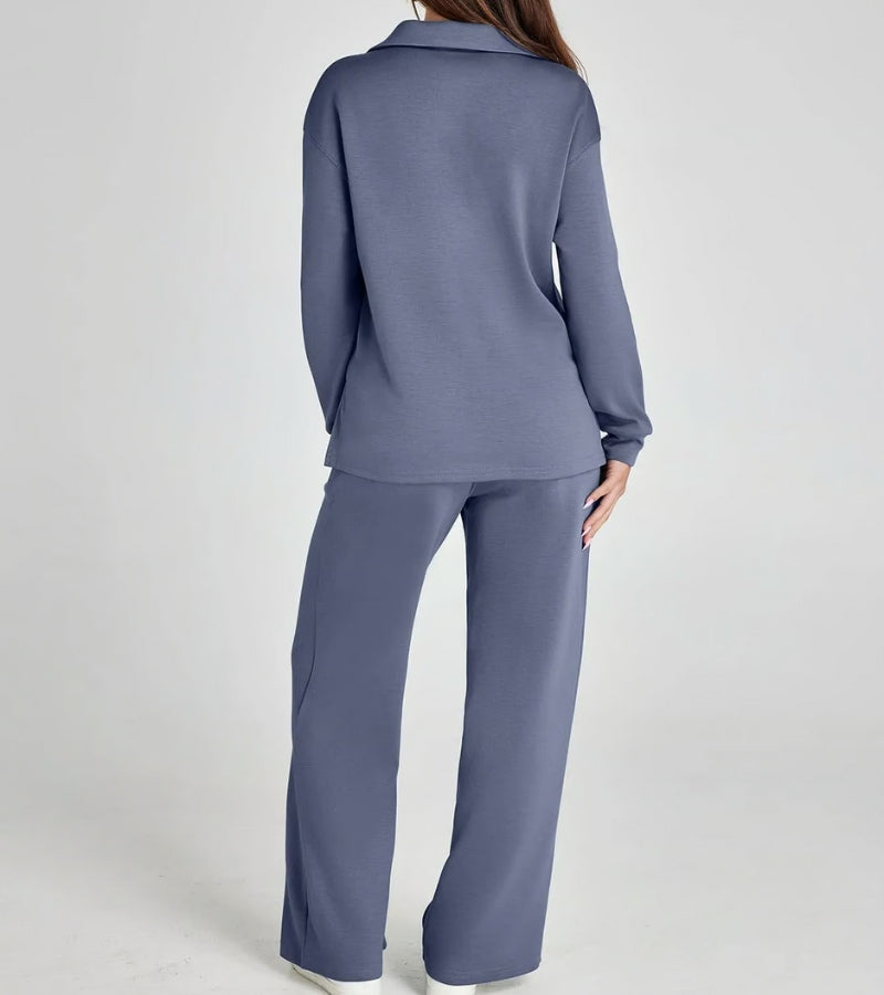 Alivia | Two-Piece Set with Flared Pants