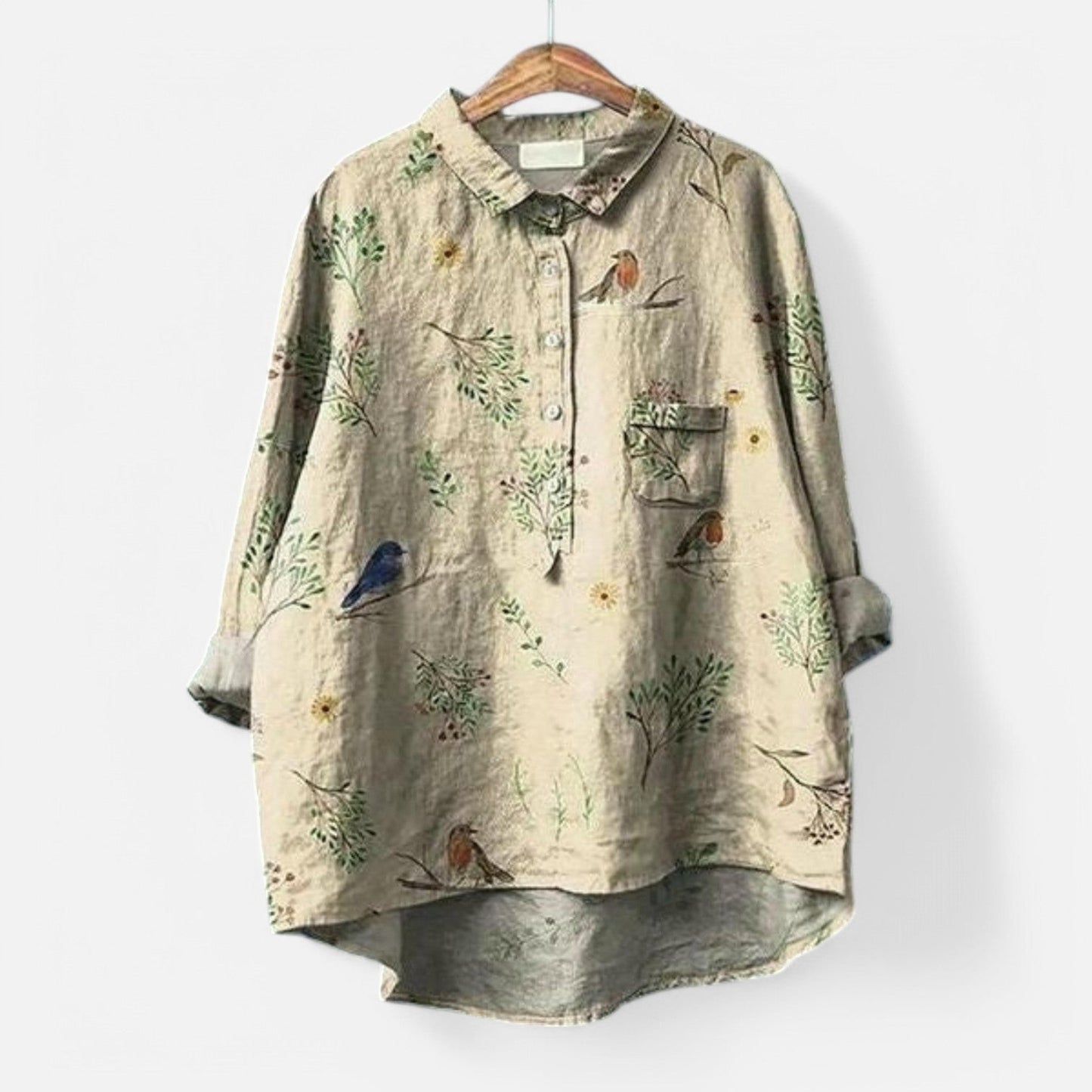 Kiara™ | Stylish Loose Fit Floral Blouse
