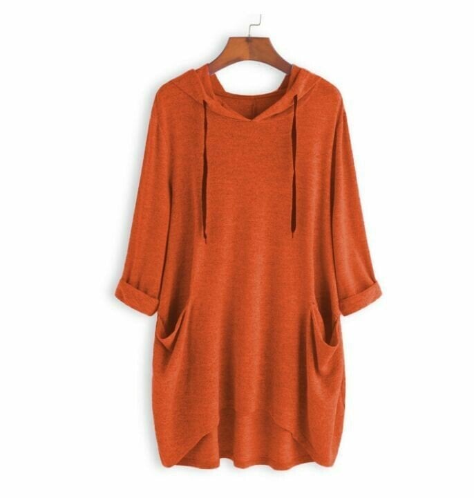 Nika – Oversized Hooded Tunic