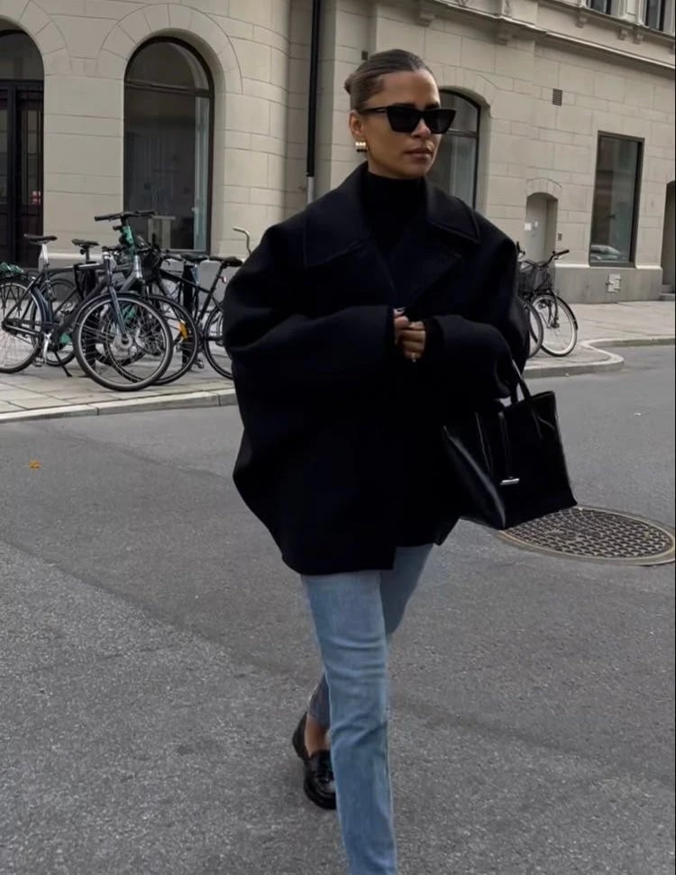 Consuelo | Oversized wool coat
