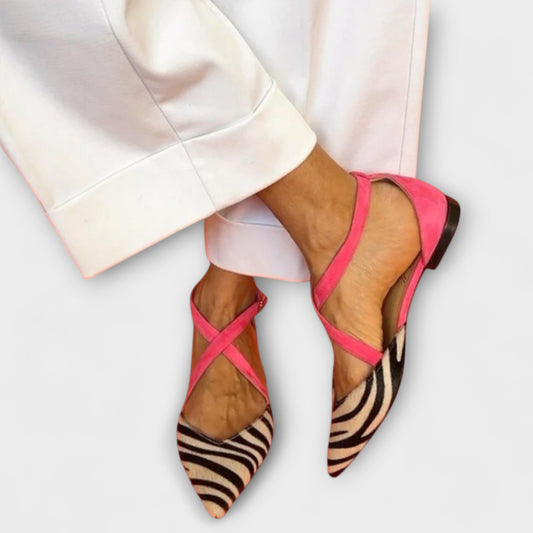 Fenna - Strappy Ballet Flats