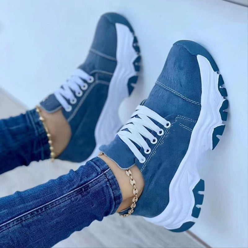 Women's Orthopedic Sport Sneakers with Chunky Sole