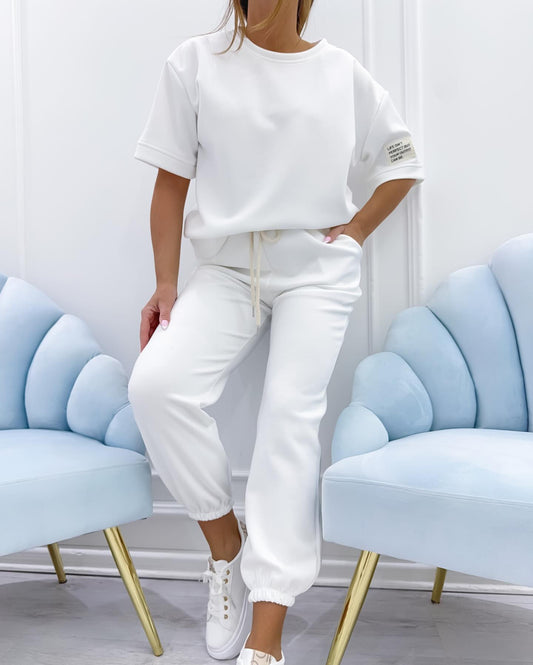 Elise™ | Short Sleeve Lounge Set