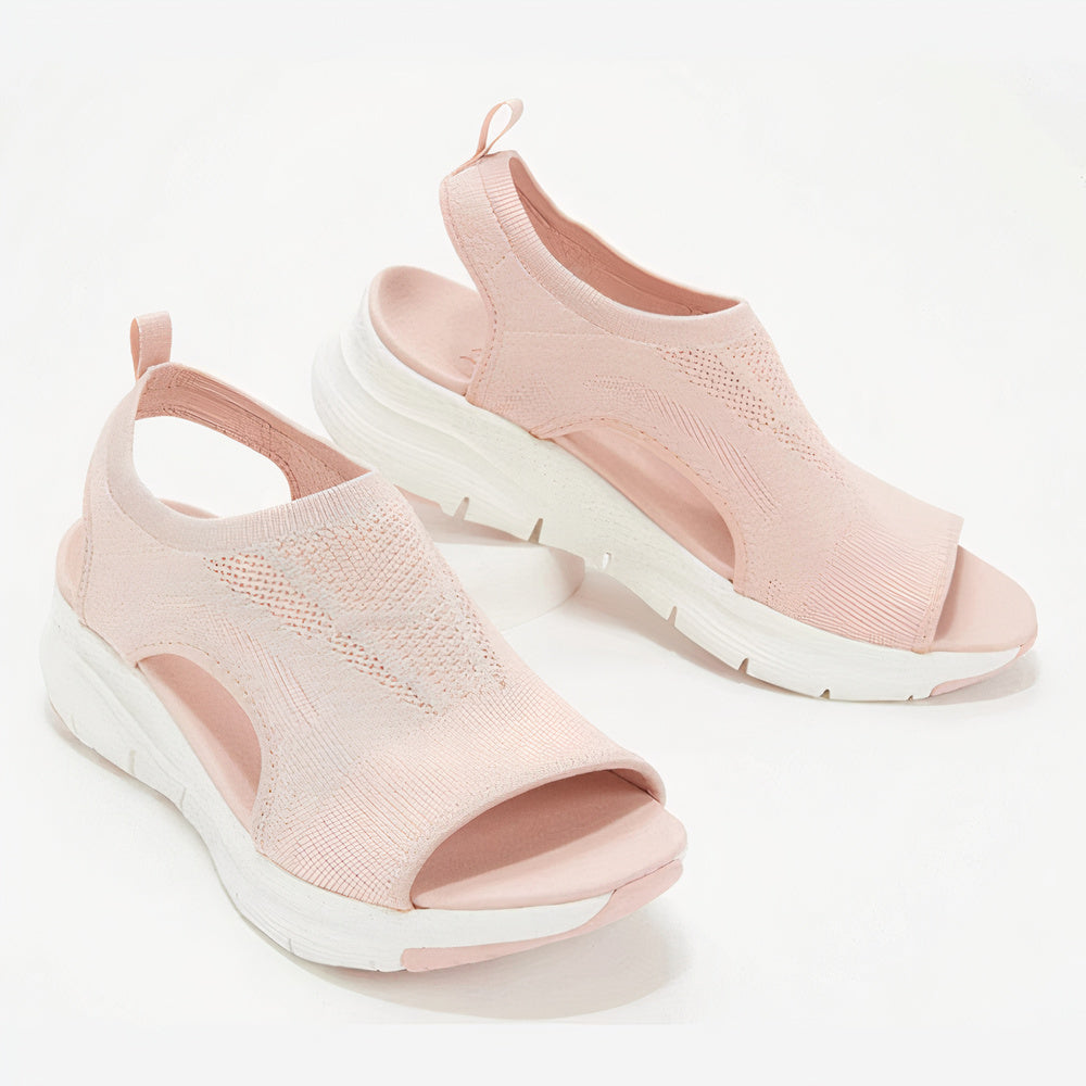 Women's Orthopedic Sandals with Open Toe and Cushioned Sole
