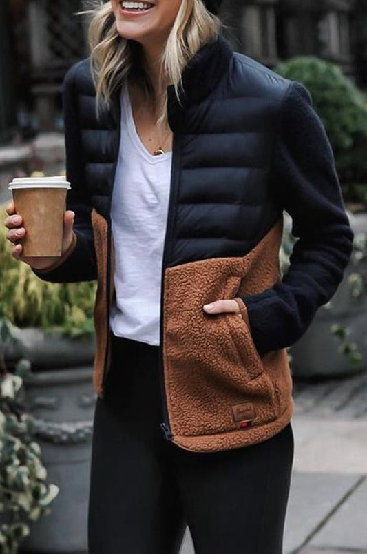 Victoria | Coat with stand-up collar