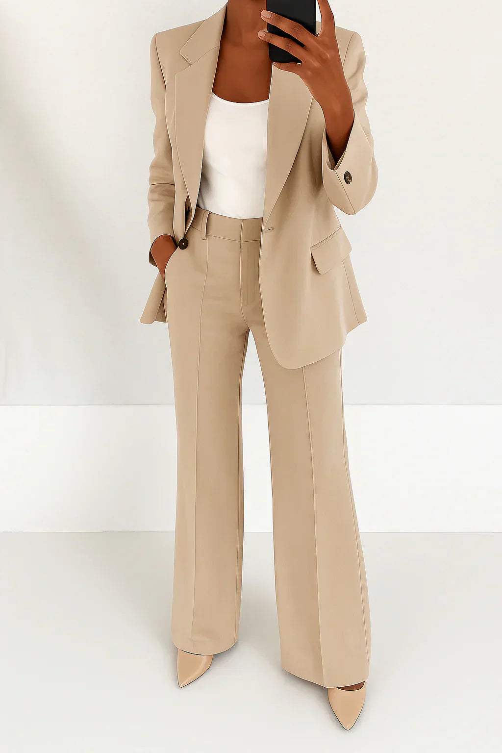 Alaine | Elegant Complete Casual Two Pieces