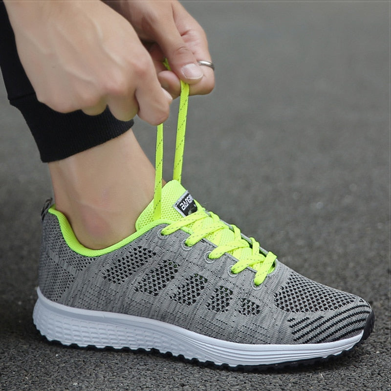 Women's Lace-Up Sneakers