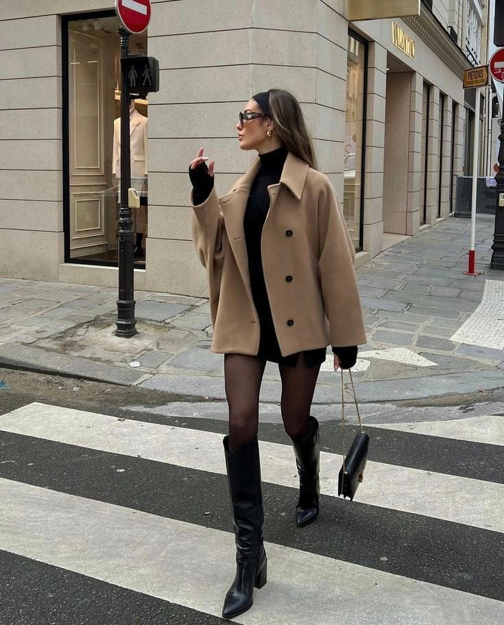 Eulalia  | Oversized wool coat