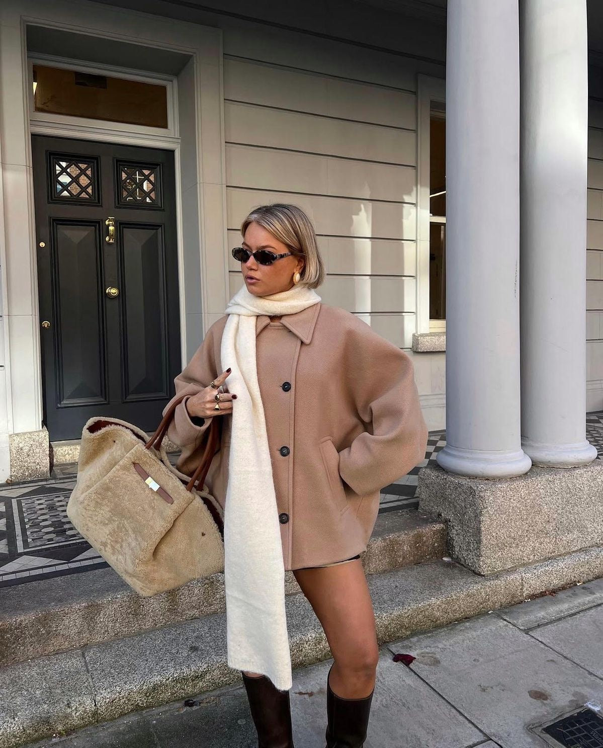 Felisa | Oversized wool coat