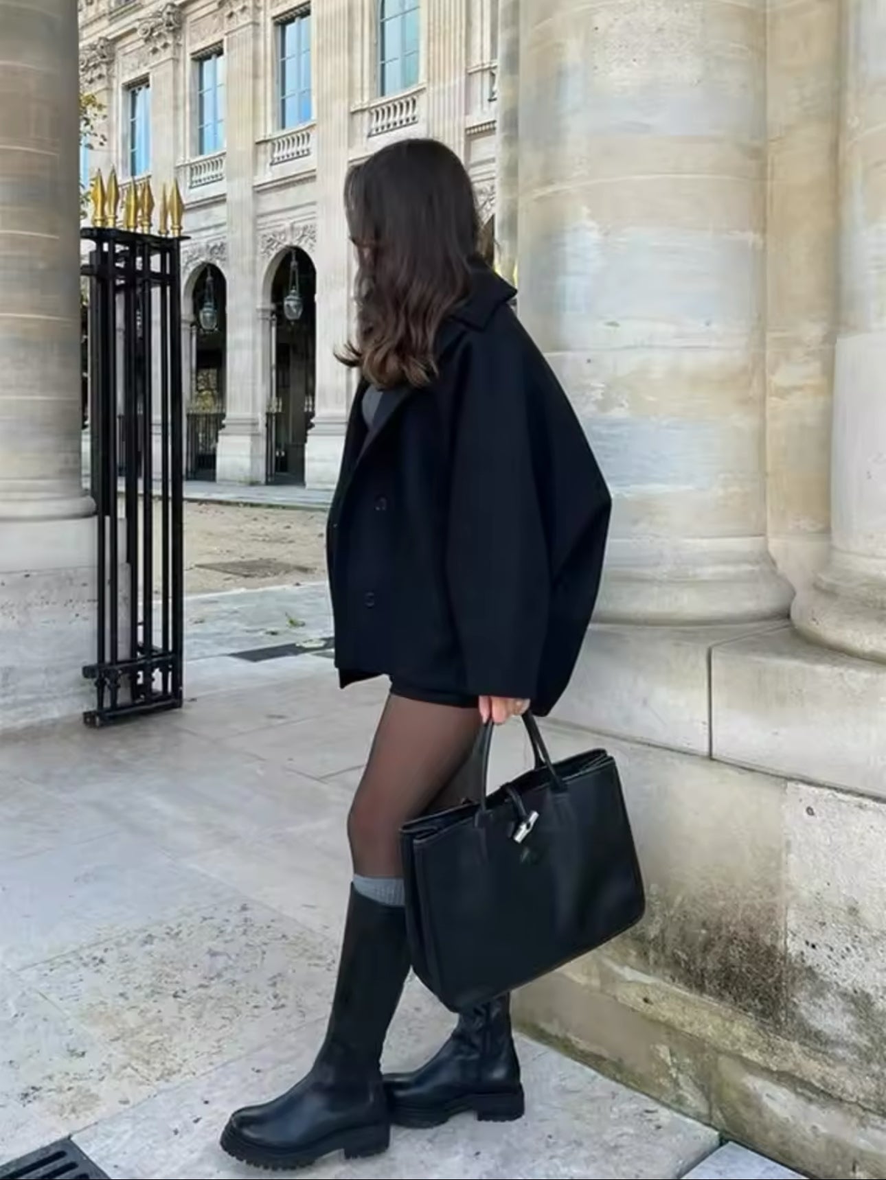 Eulalia  | Oversized wool coat