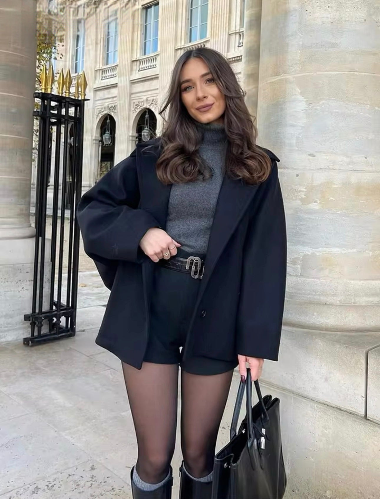 Felisa | Oversized wool coat