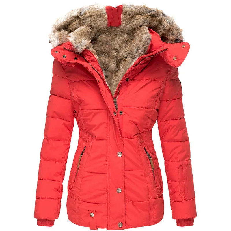 Eira  | Warm winter coat with fur lining