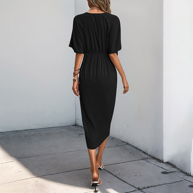 Sedra – Twist Front Midi Dress
