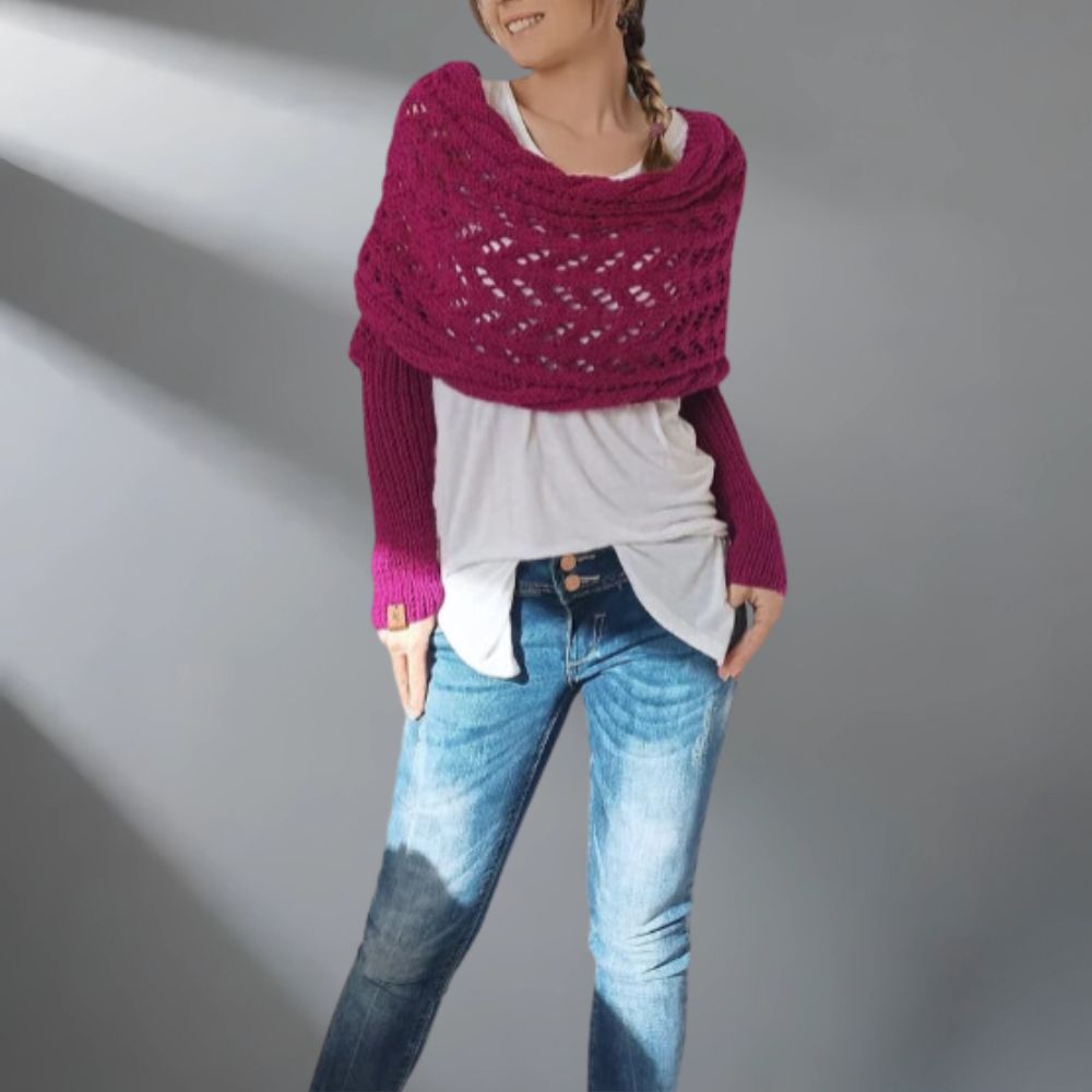 Louve | Elegant and Warm Shawl