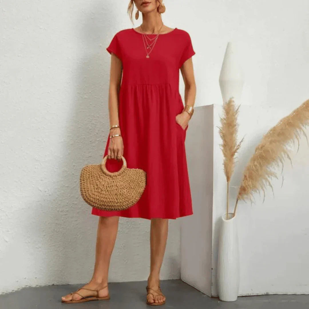 Roxanne – Relaxed Midi Dress
