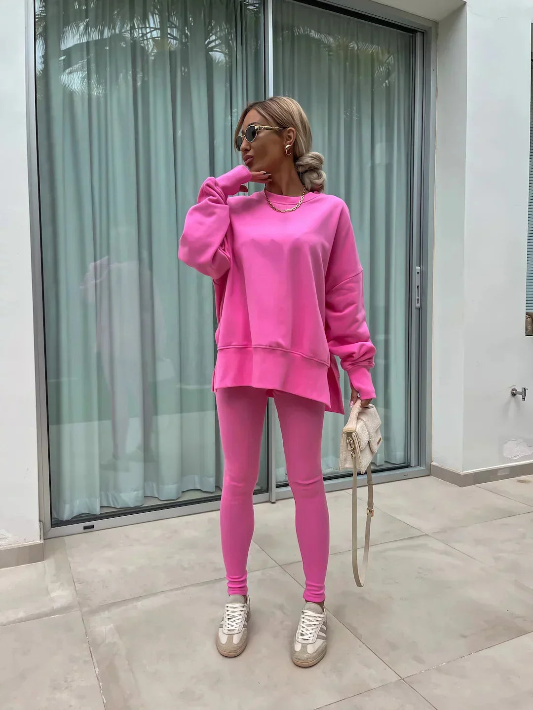 Amara | Coordinated Set with Oversized Sweatshirt and Leggings