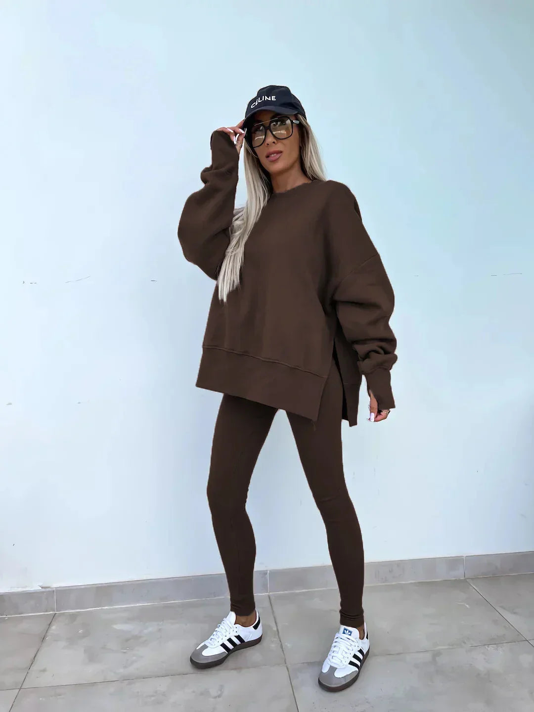 Amara | Coordinated Set with Oversized Sweatshirt and Leggings