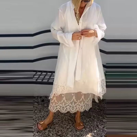 ALMERAY – ELEGANT LACE DRESS SET