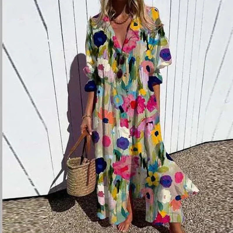 LILA | FLATTERING TUMMY COVER MAXI