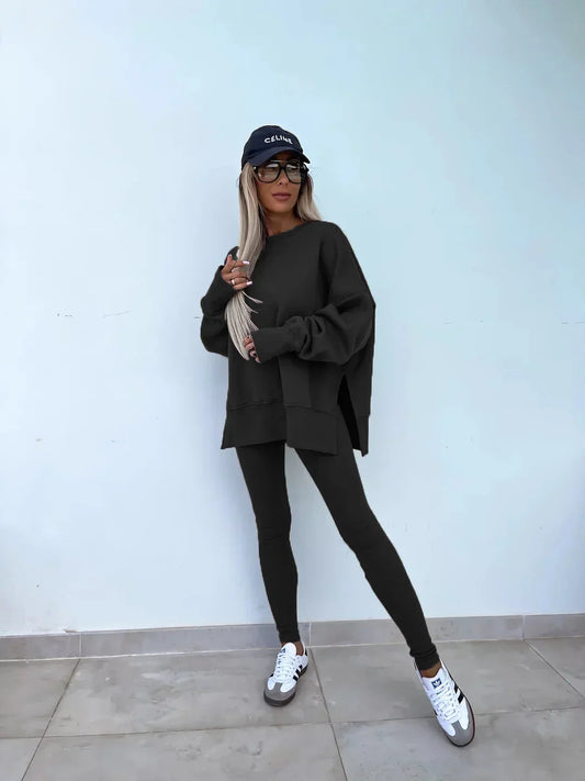 Amara | Coordinated Set with Oversized Sweatshirt and Leggings