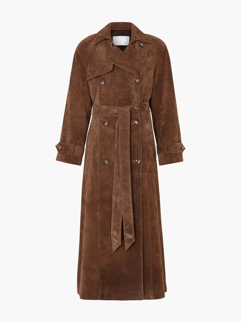 Estela | Elegant classic trench coat for women