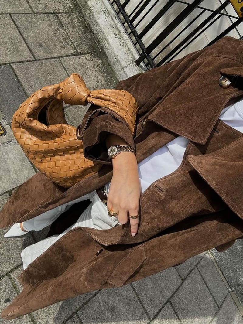 Estela | Elegant classic trench coat for women