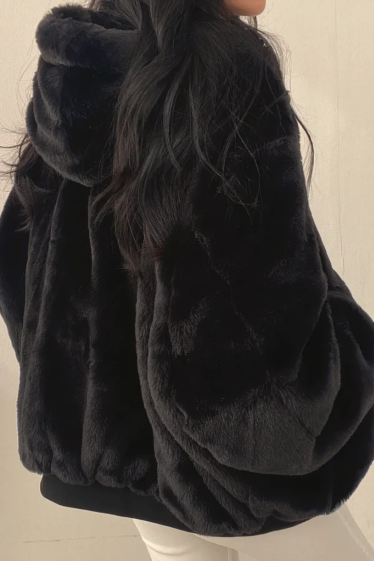 Remedios | Cashmere winter coat with hood