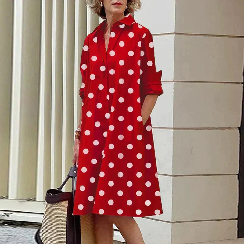 Eleanor – Button-Up Shirt Dress