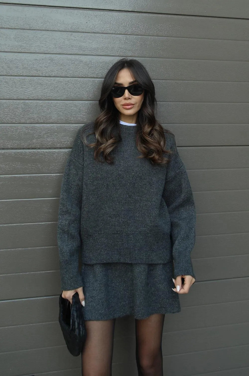 NEVA™ - 2-piece set (Sweater + Skirt)