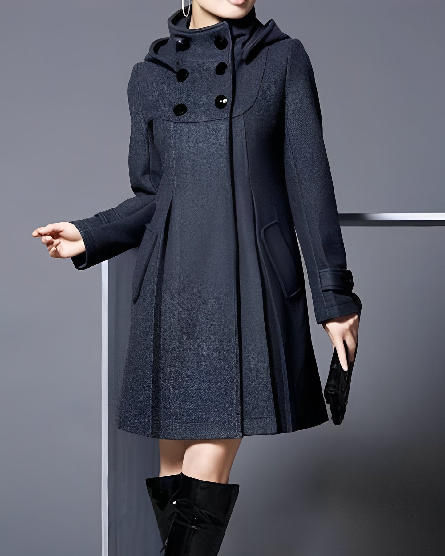 Zoe | Coat with side pockets