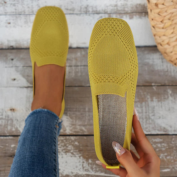 Women's Orthopedic Slip-On Loafers with Non-Slip Sole
