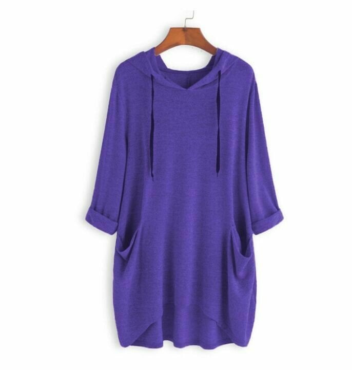 Nika – Oversized Hooded Tunic