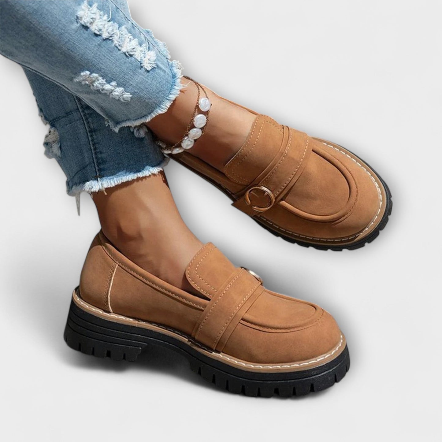 Laura – Everyday Moccasins with Round Toe