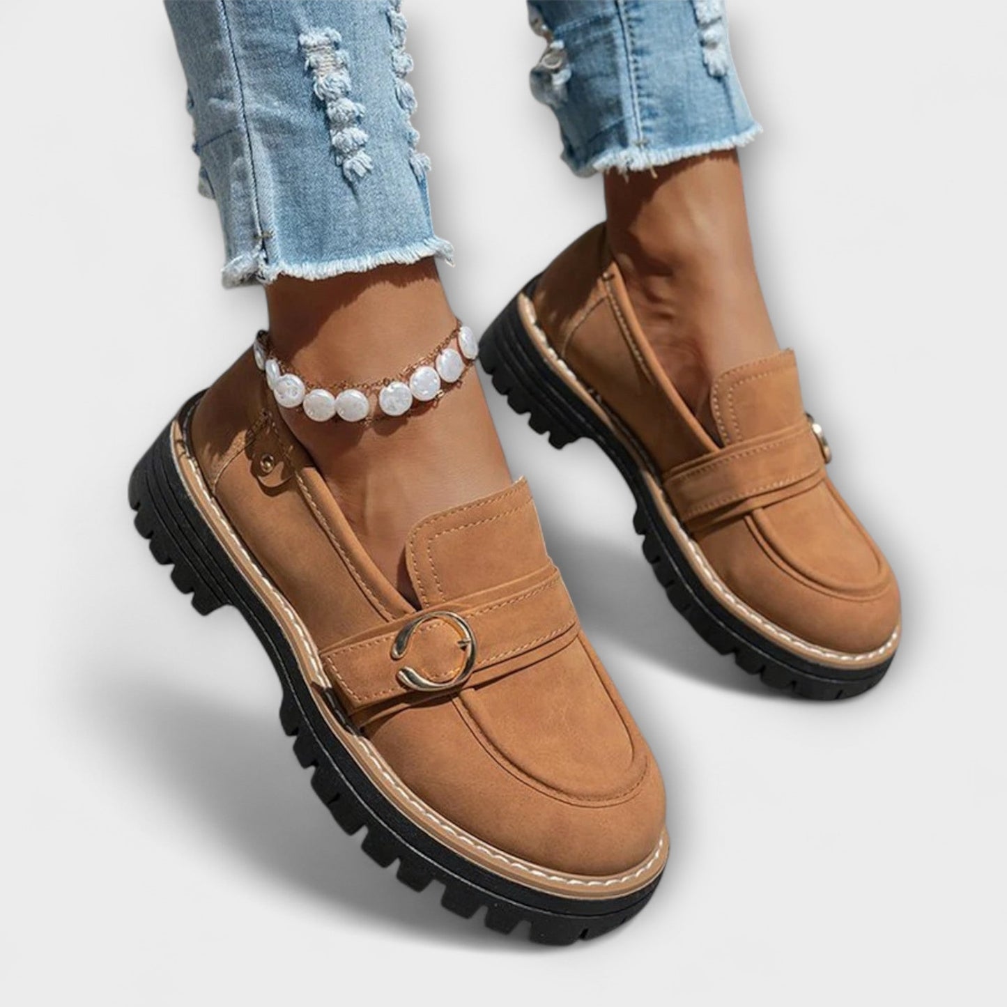 Laura – Everyday Moccasins with Round Toe