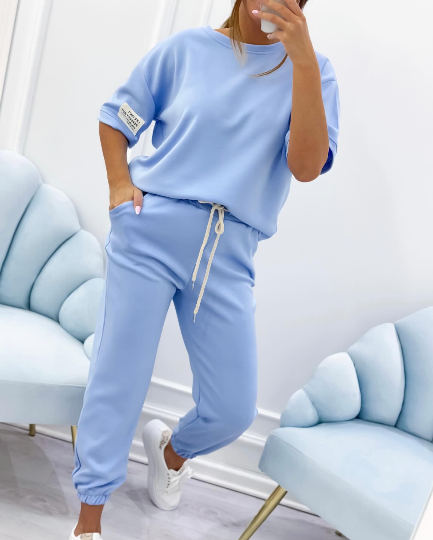 Elise™ | Short Sleeve Lounge Set