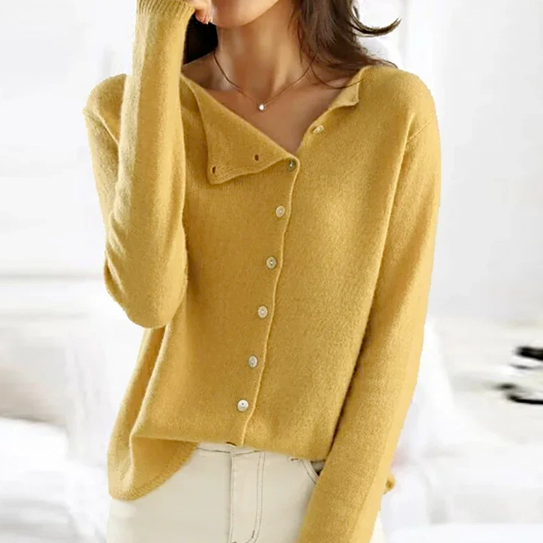 Velice® - Button Sweater - Women's Soft Knit Cardigan, Stylish and Versatile Layer