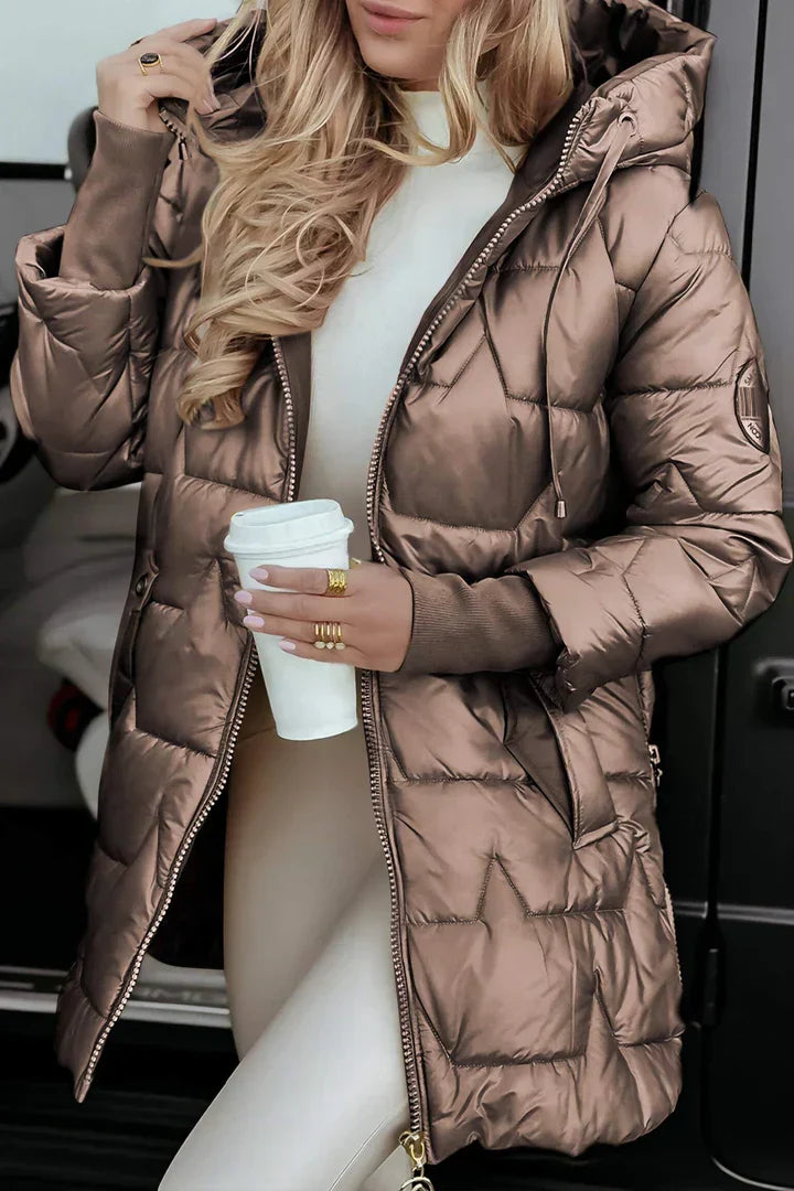 Jacqueline | Hooded coat for women