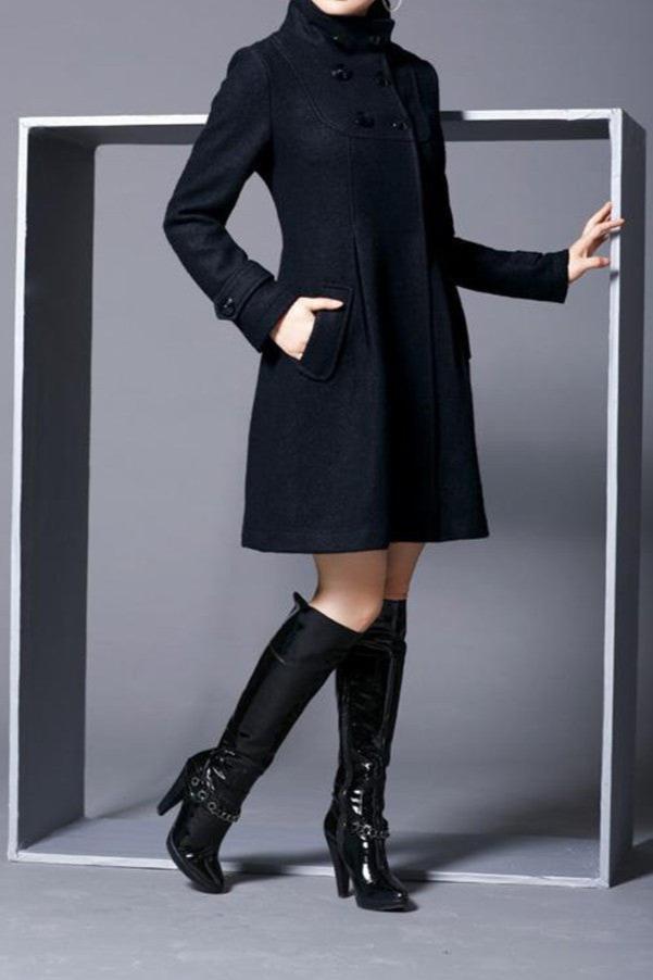 Zoe | Coat with side pockets