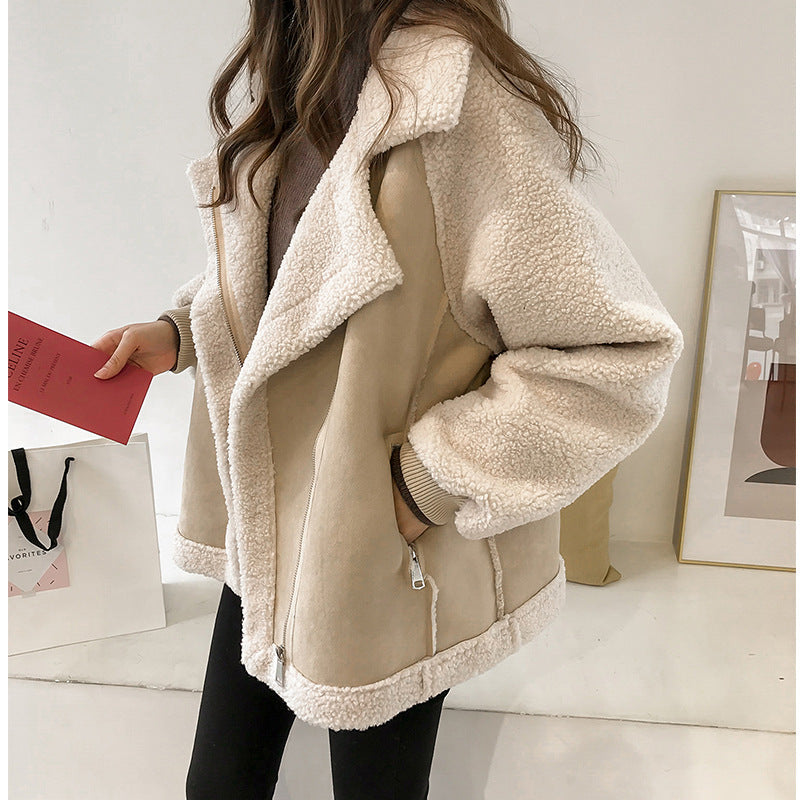 Charlotte® | Suede winter coat