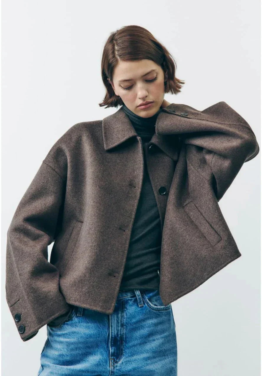 Bibi | Warm Women's Coat in Plus Sizes