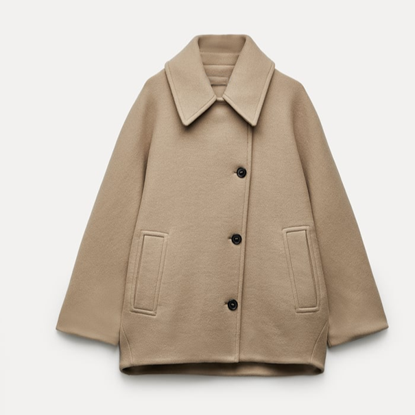Eulalia  | Oversized wool coat