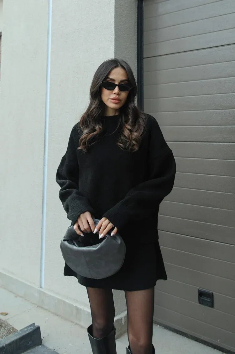 NEVA™ - 2-piece set (Sweater + Skirt)